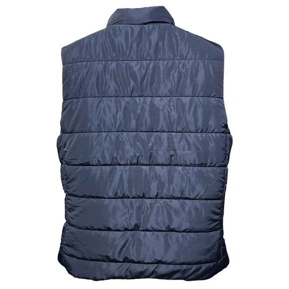 Heated Down Vest Men's Large Black Quilted Battery Powered Puffer Tested - Picture 3 of 7